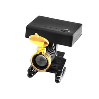 Loupe binoculaire dentaire sans fil à LED 3W avec lampe frontale et clip pour lunettes