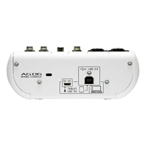 AG06 Mezclador de audio profesional de 4 canales con 99 efectos <span class=keywords><strong>DSP</strong></span> para grabación y transmisión en vivo para iluminación de audio y video profesional - Product Image 5