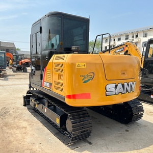 รถขุดขนาดเล็กคุณภาพสูง ยี่ห้อจีน รถขุดตีนตะขาบมือสอง รุ่น SANY SY 75C Pro สำหรับขาย - Product Image 2