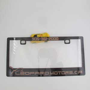 Cornice per Targa Auto Trasparente con Stampa UV Personalizzata, per Concessionari Auto USA e Canada - Product Image 6