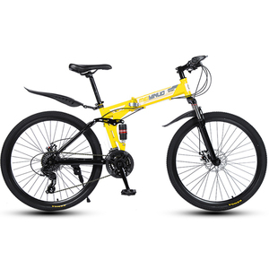 Consegna Rapida, Disponibile in Magazzino, Bicicletta Pieghevole da Uomo con Doppio Freno a Disco, 26 Pollici, Bici a Scatto Fisso - Product Image 5