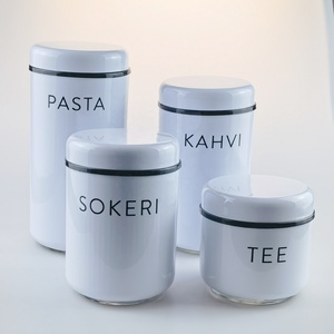 Set di contenitori da cucina in acciaio inossidabile contenitori per la conservazione barattolo di caffè <span class=keywords><strong>zucchero</strong></span> farina - Product Image 5