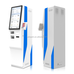 23.6 Inches Factory Direct Indoor Use Self-Service Payment Terminal Curved Touch Screen New Self-Ordering <strong>System</strong> Cash Change SDK - Product Image 3