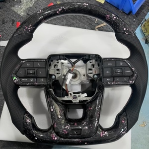 Modificación de Automóviles - Volante Personalizado de Fibra de Carbono Forjado de Primera Calidad - Volante de Alta Gama - Patrón Personalizable - Product Image 4
