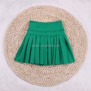 تنورة تنس للأطفال النشطين رياضيين 2 في 1 مع سراويل قصيرة من الأسفل - Product Image 3