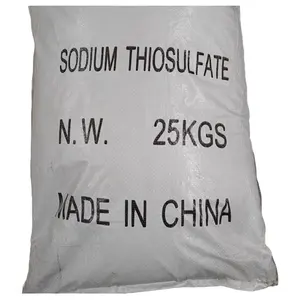 Made In China 98.5% Sodium Thiosulfate Pentahydrate 99% Sodium Thiosulphate