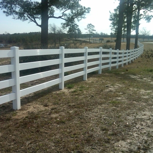 Ngựa hàng rào PVC trắng <span class=keywords><strong>4</strong></span> Đường sắt, linh hoạt đường sắt ngựa hàng rào, giá rẻ được sử dụng chia đường sắt hàng rào để bán - Product Image 2