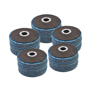 เครื่องขัดกระดาษทรายแบบล้อขัดผ้าทรายเคลือบตาข่าย สำหรับขัดเหล็กกล้าไร้สนิม/โลหะ รูปทรงกลม - Product Image 4