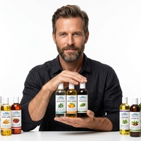Huiles Essentielles Naturelles Non Raffinées 100% Pures Pressées à Froid Huiles Porteuses Jojoba Avocat Noix de Coco Ricin Lavande Arbre à Thé Romarin
