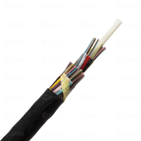 Cable Micro soplado de aire, resistente a la buena intemperie, HDPE/LSZH chaqueta, varios tubos, 72 núcleos, 96 núcleos, 144 núcleos