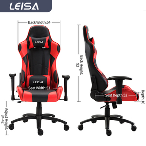 Custom Logo <strong>Adult</strong> Edition Red Black Ergonomic Racing <strong>Gaming</strong> <strong>Chair</strong> - Product Image 6