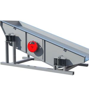 Alimentateur vibrant ZSW-1100X4200 Grizzly, capacité maximale 430t/h, 15kw, double moteur, pour pierres et galets de rivière - Product Image 1