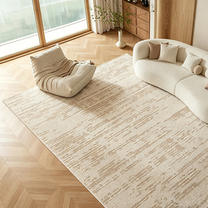 Custom Home Living Room <strong>Rug</strong> <strong>Large</strong> Plain <strong>Rugs</strong> Waterproof Stain-resistant Washable <strong>Cream</strong> <strong>Rug</strong> and Carpet Modern Minimalist Carpet - Product Image 1