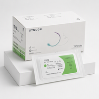 Accessoires médicaux, sutures microchirurgicales mixtes non résorbables en nylon et soie