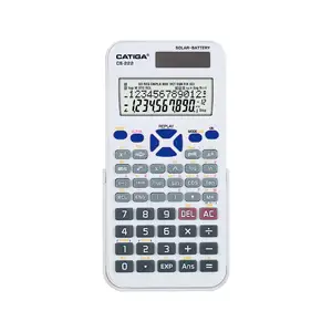 CATIGA 10+2 Digits Professional Students Mathematics Solar Electronic Calculator Scientific Graphing Calculator