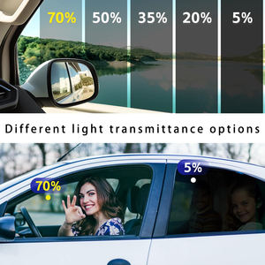 Longue durée Nano Céramique UV400 Haute <span class=keywords><strong>Définition</strong></span> 35% 75% Rouleau <span class=keywords><strong>de</strong></span> coupe <span class=keywords><strong>de</strong></span> teinte <span class=keywords><strong>de</strong></span> <span class=keywords><strong>fenêtre</strong></span> 60 * 100ft Isolation thermique 3m Film <span class=keywords><strong>de</strong></span> protection d'ombrage - Product Image 2