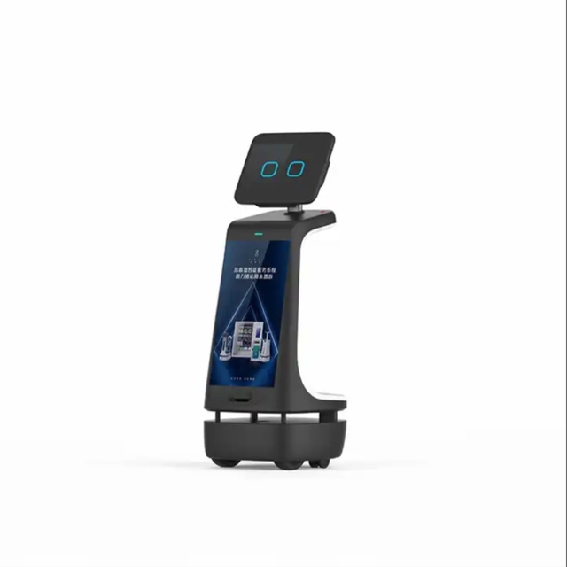 REEMAN China High-tech Advertising Display Intelligent Robot Guiding Humanoid AI Reception Robot for Restaurant Hotel Mall KTV