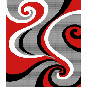 Tapis en polypropylène tissé moderne Adiva en gros, tapis à poils longs, tapis en jute et polyester, ensembles de tapis pour salon, chambre à coucher - Product Image 1