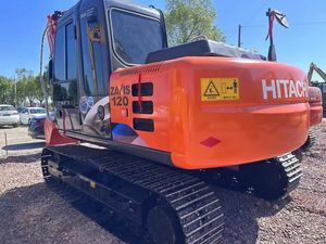 Excavatrice sur chenilles Hitachi d'occasion à faible nombre d'heures de fonctionnement et à prix réduit, modèle Zx120 Zx120-6, en stock à vendre - Product Image 5