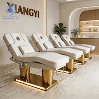 Table de massage électrique pour salon de beauté, spa, esthéticienne, lit de soin des cils