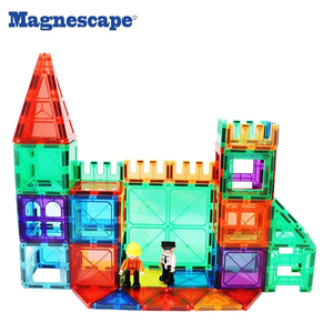 Magnescape 150pcs Tuiles Magnétiques 3D <span class=keywords><strong>Cube</strong></span> Magique & Jouet de Construction Apprentissage Créatif Puzzle Modèle Jouet - Product Image 6
