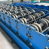 Machine de formage de rouleaux de tôle ondulée de haute qualité, équipement essentiel en acier pour la fabrication de tuiles de toit, de sols et de murs, pompe à engrenages à rouleaux