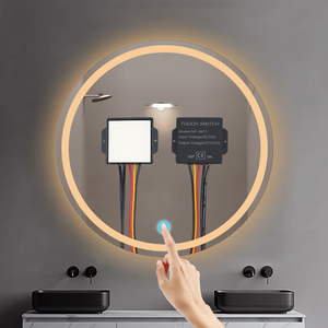 DC12V 3A 36W gradateur à clé unique interrupteur de capteur de balayage à la main bandes de LED interrupteur tactile pour miroir intelligent miroir de salle de bain - Product Image 5