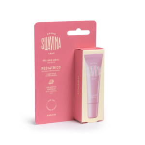Balsamo per Labbra Pediatrico Suavina 12 Ml con Oli Vegetali Adatto ai Bambini - Product Image 1