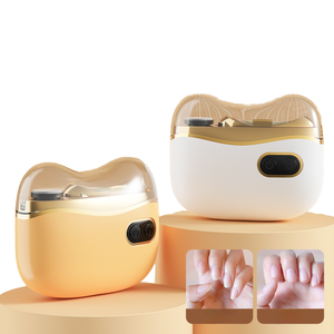 Cortauñas Eléctrico USB con Cuchilla Curva de Plástico, Recortador de Uñas Portátil para Bebés y Adultos - Product Image 1