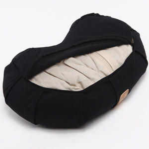 Venta al por mayor OEM fabricante logotipo personalizado de impresión de Yoga cáscara de trigo sarraceno almohada Cojín de meditación - Product Image 5