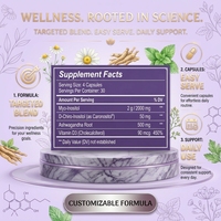 Capsules Antioxydantes Myo-Inositol et D-Chiro-Inositol Personnalisables avec Logo, Adaptées aux Femmes, Soutien Vitaminique, Fabrication GMP OEM