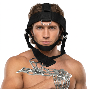 Arnés de Cabeza Ajustable Unisex de Alta Resistencia, de Acero y Nailon, para Gimnasio, Entrenamiento y Levantamiento de Pesas, Marca SAAR INDUSTRIES - Product Image 1