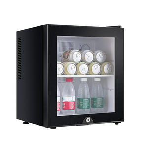 <span class=keywords><strong>Mini</strong></span> Refrigerador Personalizable de Sobremesa con Congelador para el Hogar, <span class=keywords><strong>Mini</strong></span> Bar Enfriador con Puerta de Cristal, Frigorífico Electrónico para Hotel y Dormitorio - Product Image 1