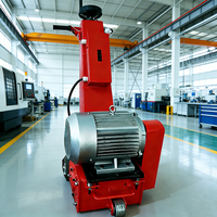 Machine professionnelle électrique de préparation des sols, décapeuse de béton, décapante de lignes de circulation, scarificateuse de ponts, pour l'égalisation et le desserrage des surfaces