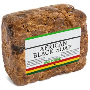 Без жестокости, для лица и тела, для жирной кожи, склонной к пятнам, Африканское черное мыло без парабена, очищающее средство для лица 120 г