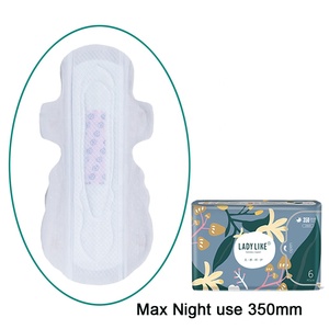 Oem Odm Super Absorbent Organic Super Absorbent Menstrual Sanitary <strong>Pads</strong> Feminine <strong>Pads</strong> With <strong>Wings</strong> for Day Use Bulk Pack - Product Image 6