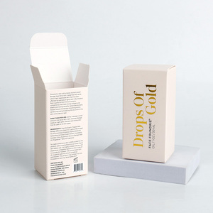 Custom Luxury <strong>Cosmetic</strong> Packaging <strong>Box</strong> for Face Oil Serum Printed Paper Folding Carton OEM Manufacturer - Product Image 1