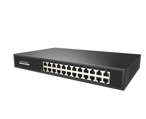 HZGWS New Original Commercial Gigabit 24 Ports Ethernet Security <b>Switch</b> <b>Plug</b> and Play DC48V for CCTV Surveillance - Product Image 4