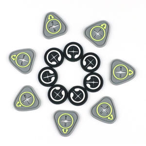 カスタムロゴイヤホンポートホールパッチ熱伝達クリアPVC3Dシリコンカスタマイズパッチバックパック用シリコンパッチ - Product Image 3