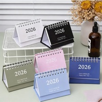 Nouveauté : Calendriers de bureau mensuels en papier, design coloré, style rustique et élégant, pour table ou bureau