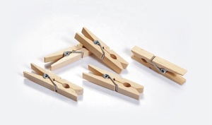 Pinces <span class=keywords><strong>à</strong></span> <span class=keywords><strong>linge</strong></span> en <span class=keywords><strong>bois</strong></span> naturel, pinces, <span class=keywords><strong>épingles</strong></span> <span class=keywords><strong>à</strong></span> <span class=keywords><strong>linge</strong></span>, artisanat, vente en gros, 10 pièces - Product Image 5