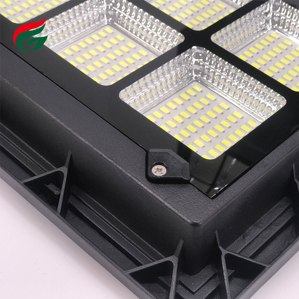 Alto brillo al aire libre IP65 impermeable solar de la batería de litio 60w 180W integrada luz solar led de calle 120W