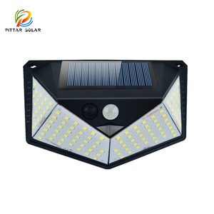 Lámpara Solar con Sensor de Movimiento PIR, Lámpara de Pared para Jardín, Iluminación LED Solar, Lámpara de Pared con Sensor - Product Image 1