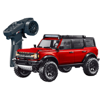 Hstar R22 1/12 2.4G 4CH Camion tout-terrain à proportionnalisation intégrale 4x4 avec éclairage LED, 3 vitesses, haute vitesse, camion RC d'escalade RTR
