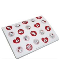 Porte-documents de bureau portable en plastique PP A4 avec 5 pochettes extensibles