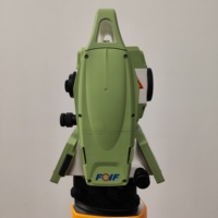 Équipement de prospection géophysique FOIF Total Station à batterie RTS392 avec écran tactile couleur permanentement autorisé, sans réflecteur, portée 1000m, 2 pouces