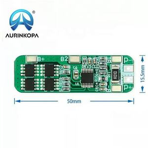 3 현 12V 18650 리튬 배터리 보호 보드 11.1V 12.6V 안티 과충전 과방전 피크 10A 과전류 보호 - Product Image 3