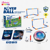 Ensemble de ballons de football flottants Belinda pour enfants, jouets éducatifs de sport d'intérieur et d'extérieur avec lumière, cadeau promotionnel