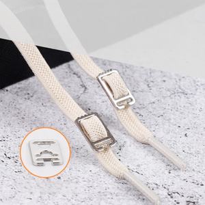 Lacets plats élastiques de haute qualité sans nœuds avec fermeture à glissière métallique, lacets extensibles faciles à utiliser pour baskets adultes et enfants - Product Image 4