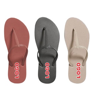 Vente en gros de tongs en caoutchouc personnalisées avec logo, pas chères, en vrac, pour cadeaux de mariage, tongs de plage, directement de l'usine - Product Image 1